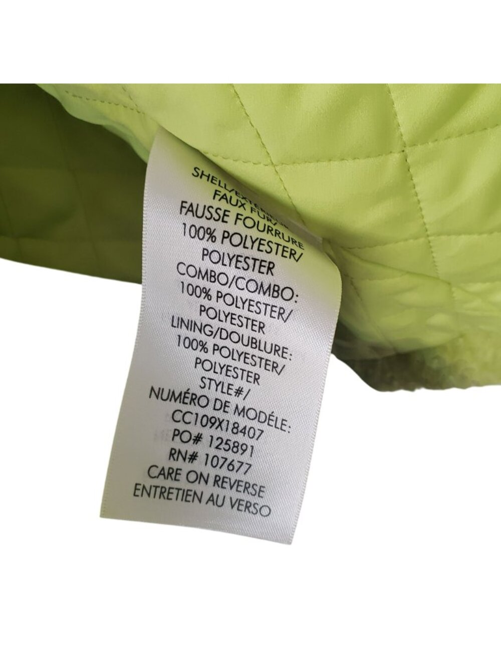 Alice + Olivia $495 Ora Faux Fur Teddy Coat Lime Green Fuzzy Maximalist Jacket - Picture 9 of 11